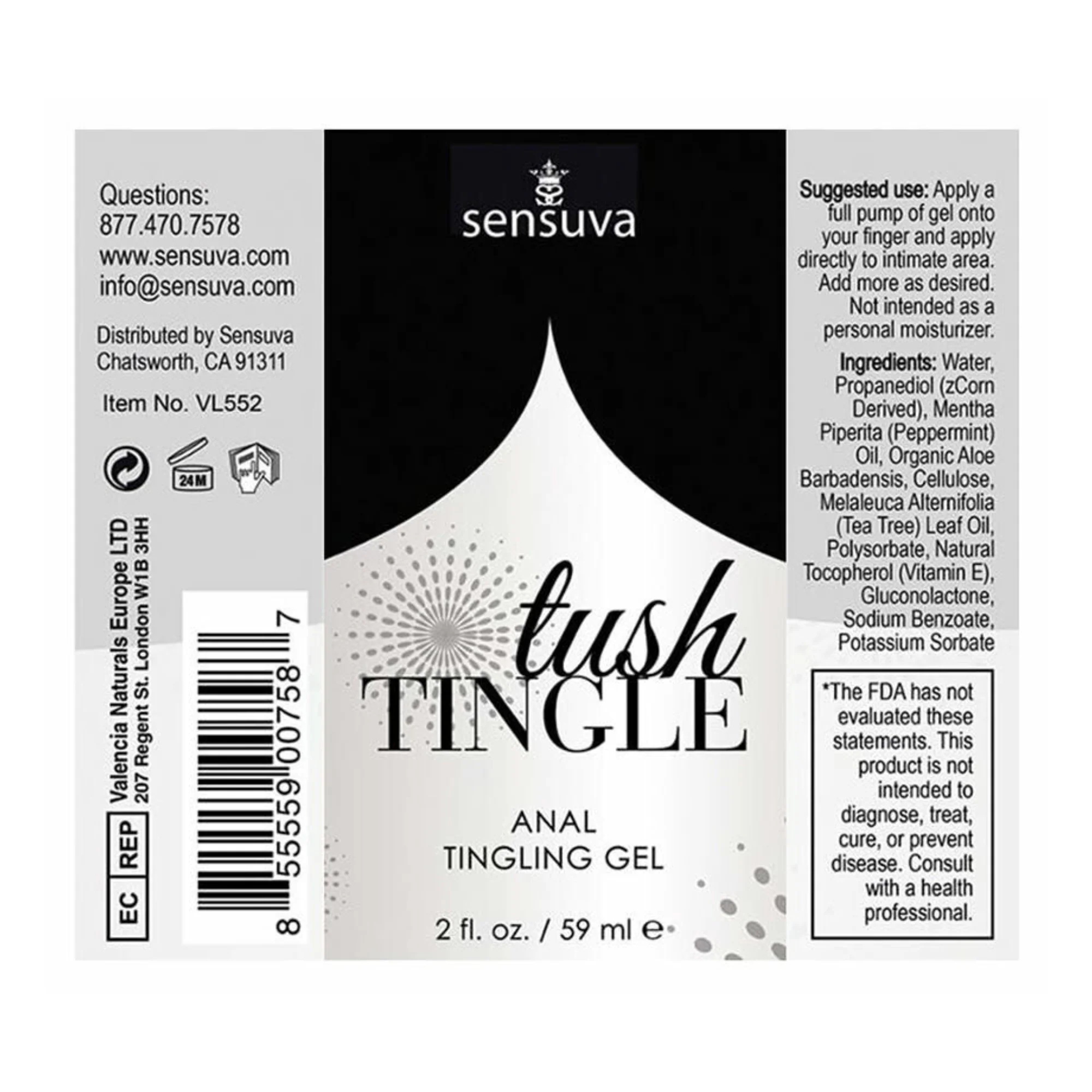 Tush Tingle 肛门刺感凝胶，带来全新感官与更敏锐的体验
