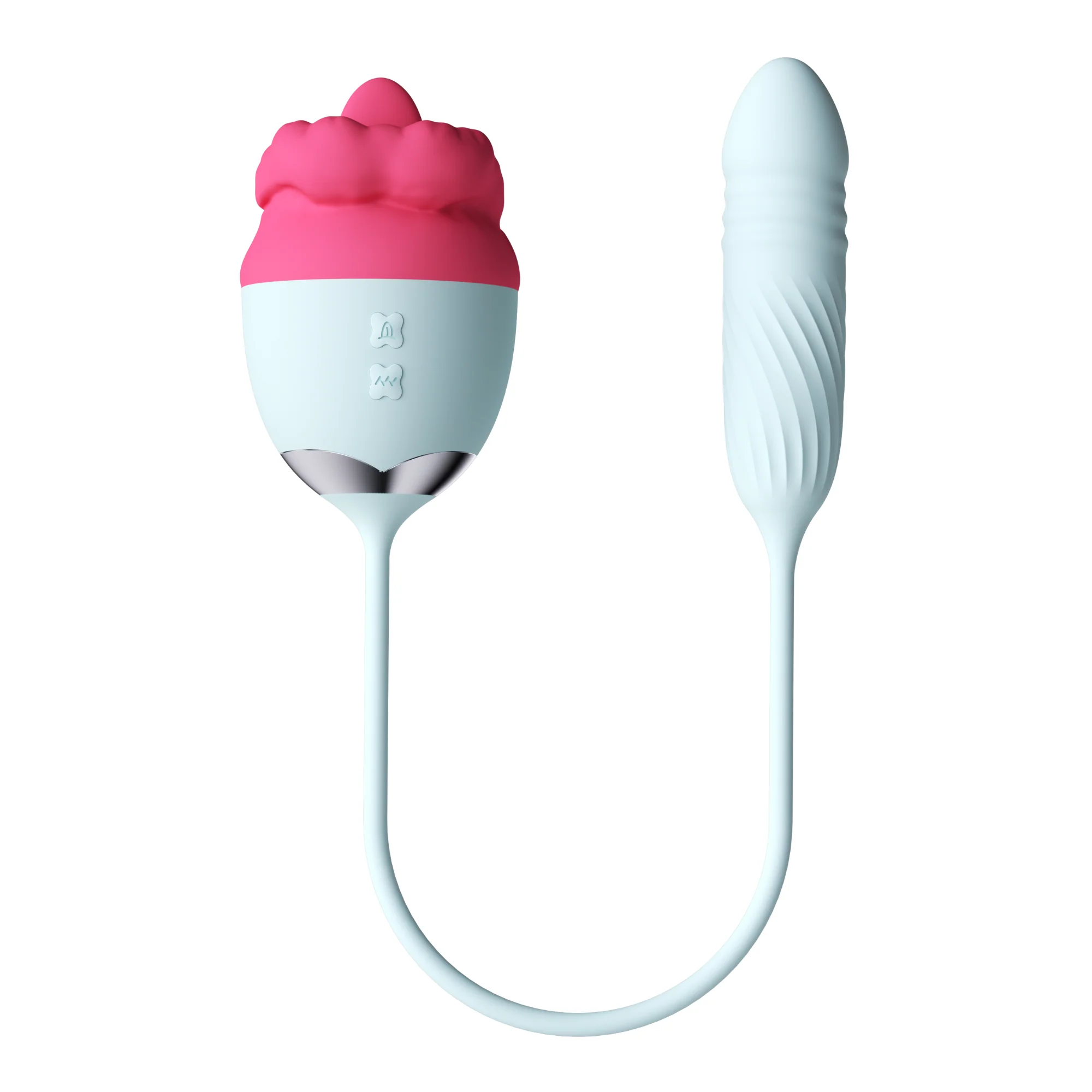 Pretty Pink Lips Flickering Tongue Toy with Thruster