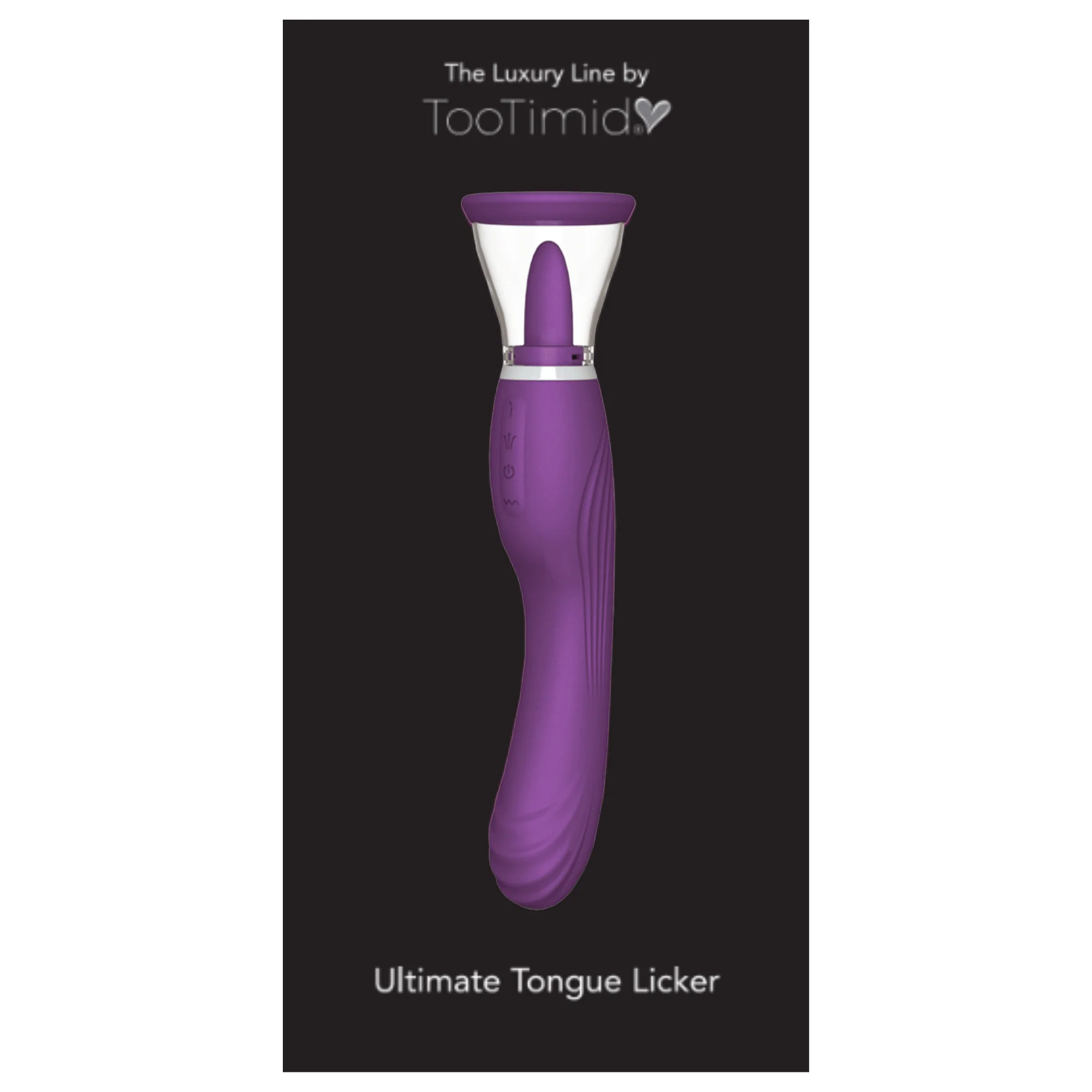 Ultimate Tongue Licker - 强劲双端振动器与吸吮舌！