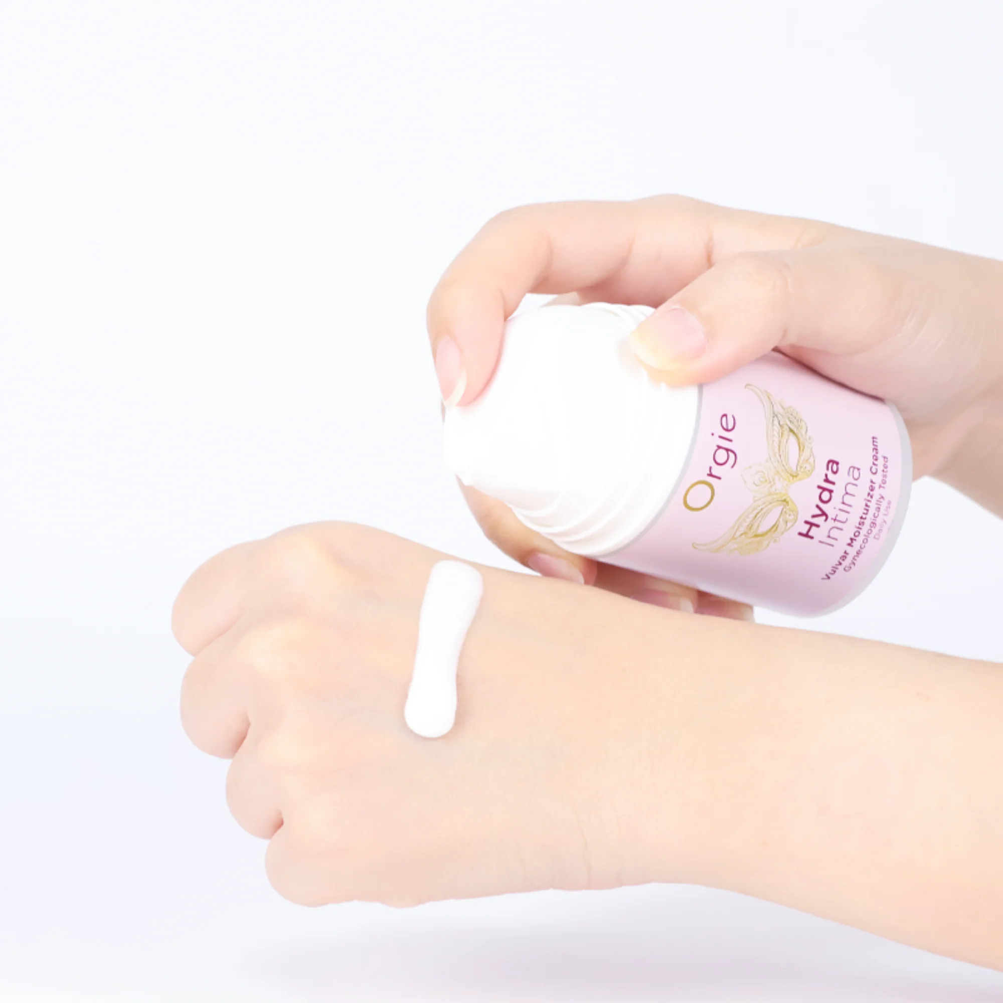 Orgie Hydra Intimate Vulva Moisturizer Cream 1.7oz for Daily Hydration