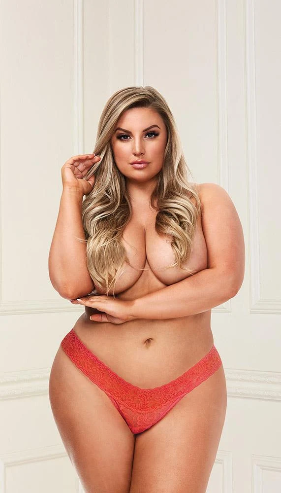 Low Rise Sexy Lace Thong by Baci Lingerie