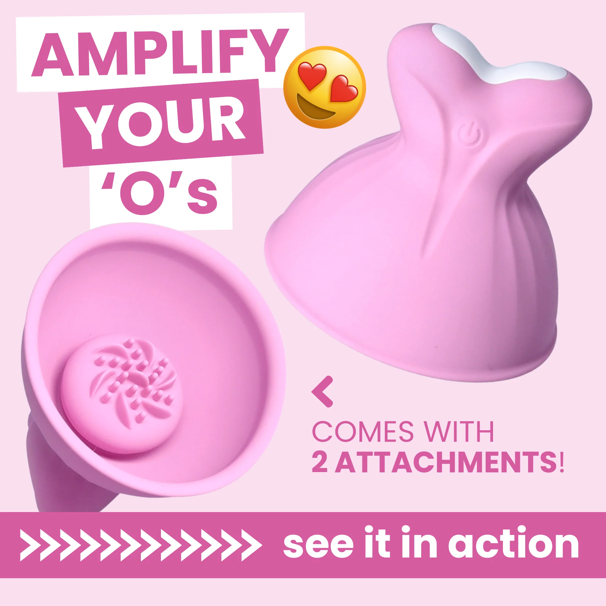 Twist & Tingle Nipple Teasers with 2 Textured Attachments