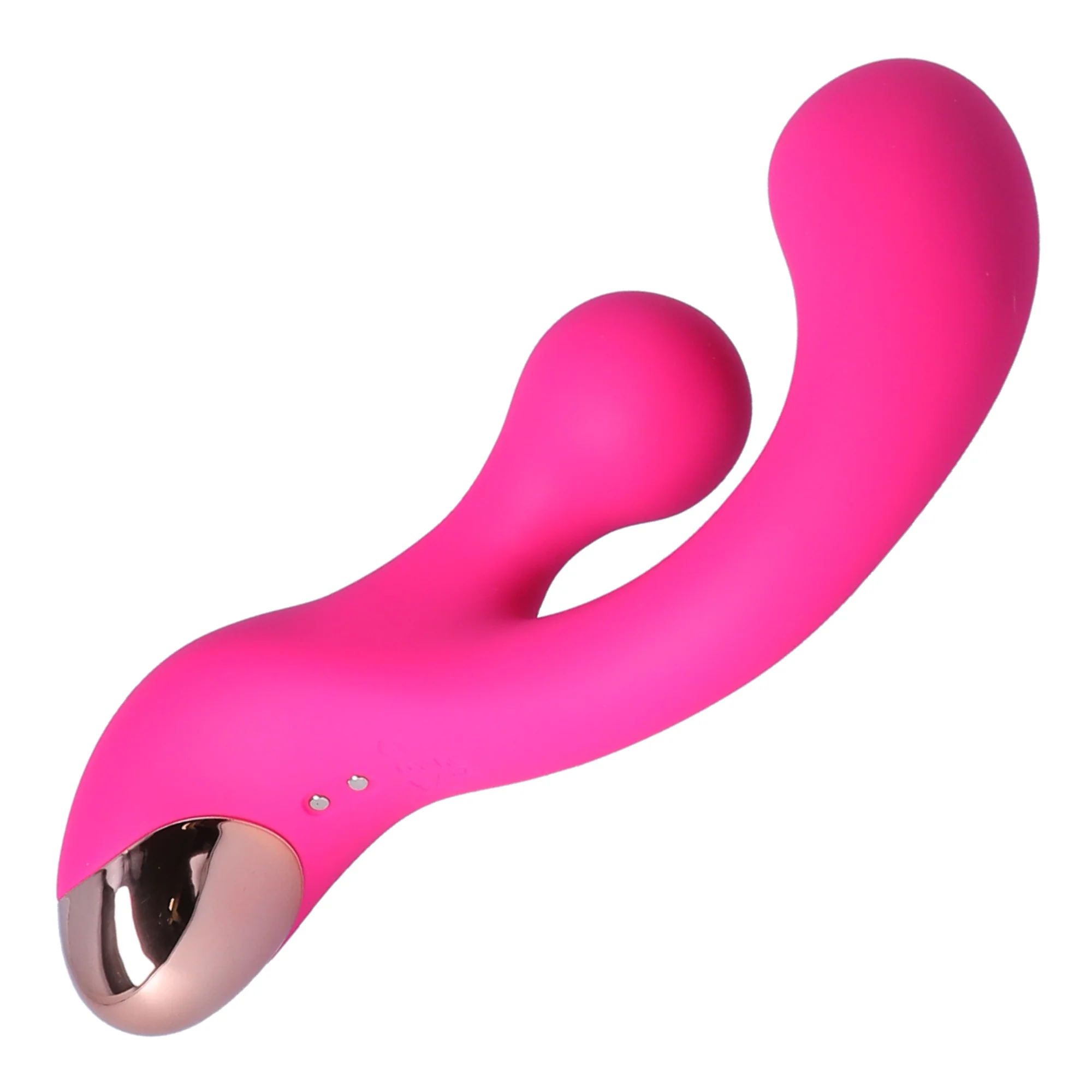Dual Action Silicone Rotating Clit and G-Spot Vibrator