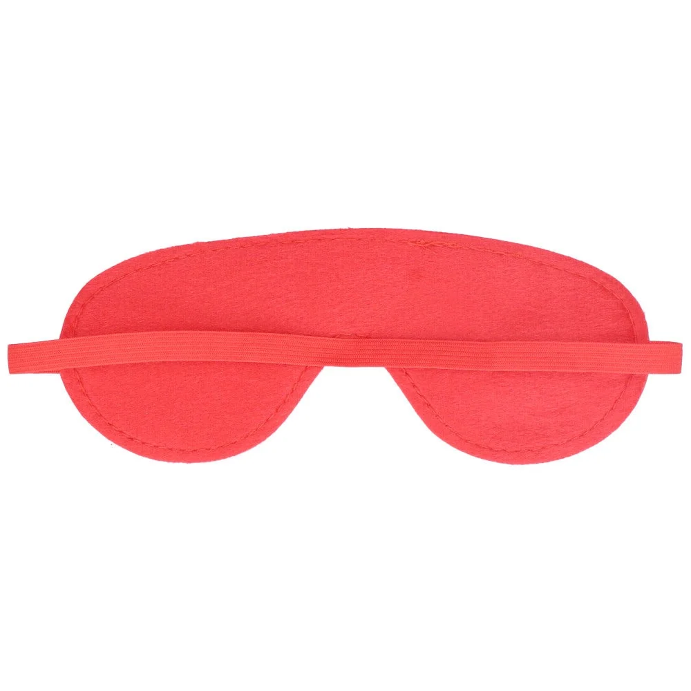 Sexy Faux Leather Bondage Blindfold, One Size Fits Most