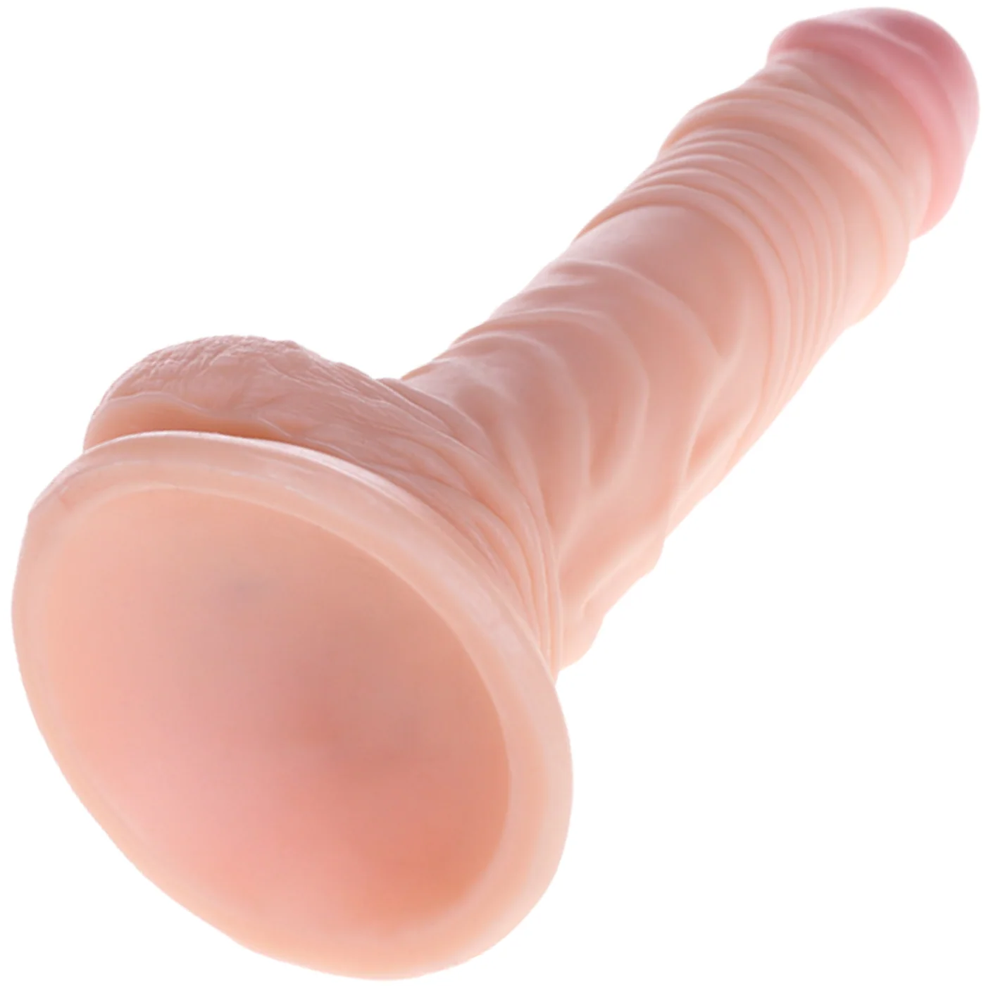 Ringed Pleasure Shaft Realistic Suction Cup Dildo by Pink B.O.B.