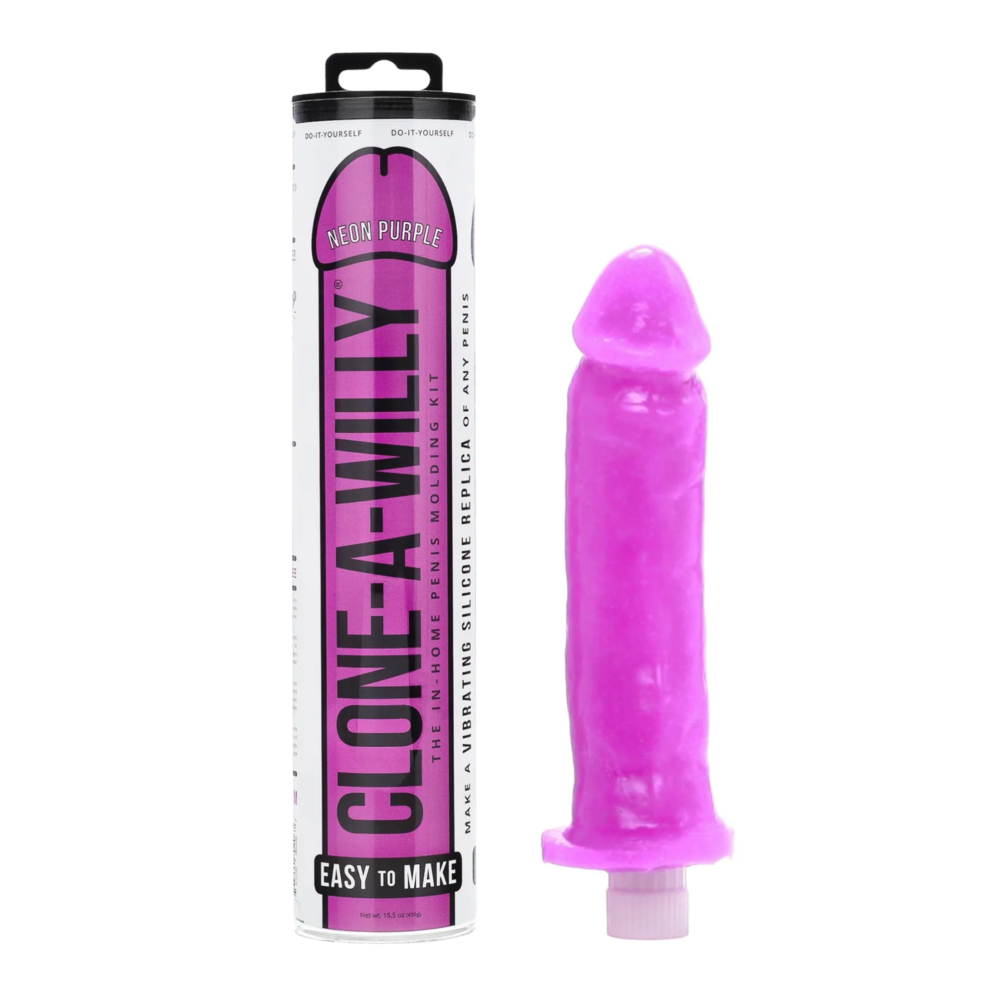Neon Clone-A-Willy Silicone Dildo Molding Kit with Vibrator