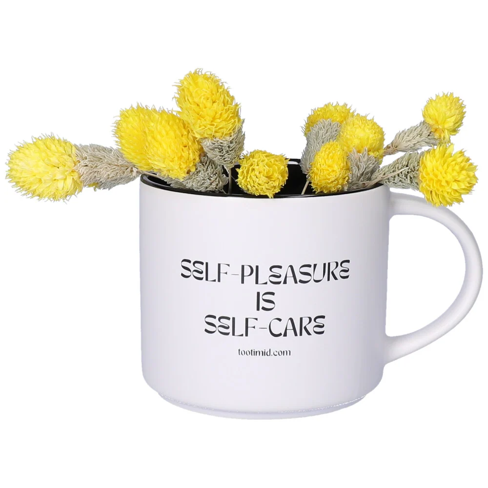 TooTimid Self-Pleasure is Self-Care 16oz Ceramic Mug
