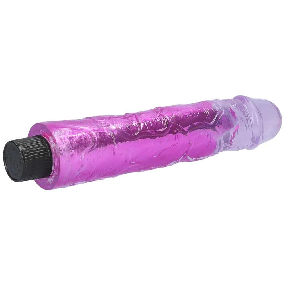 8 Inch Long Deep Penetration Vibrating Dildo for G-Spot Play
