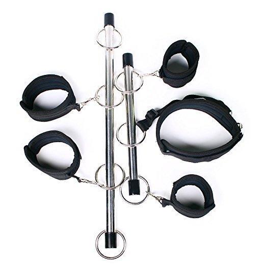 Seriously Kinky Bondage Spreader Bar Set for Submissive Play